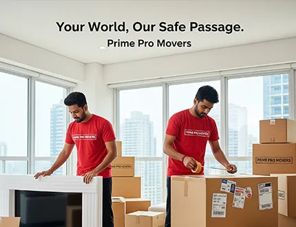 Packing for International Relocation by Prime Pro Movers