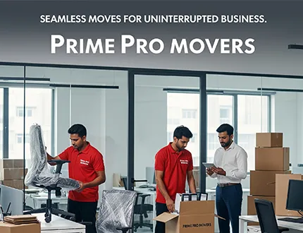 Professional Office Packing for Relocation - Prime Pro Movers